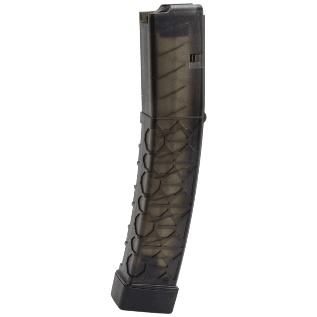 Global Ordnance LLC Stribog Magazine, 30rd Curved Translucent Smoke Polymer 9mm - 8588005940191 Global Ordnance LLC Stribog Magazine, 30rd Curved Translucent Smoke Polymer 9mm - 8588005940191