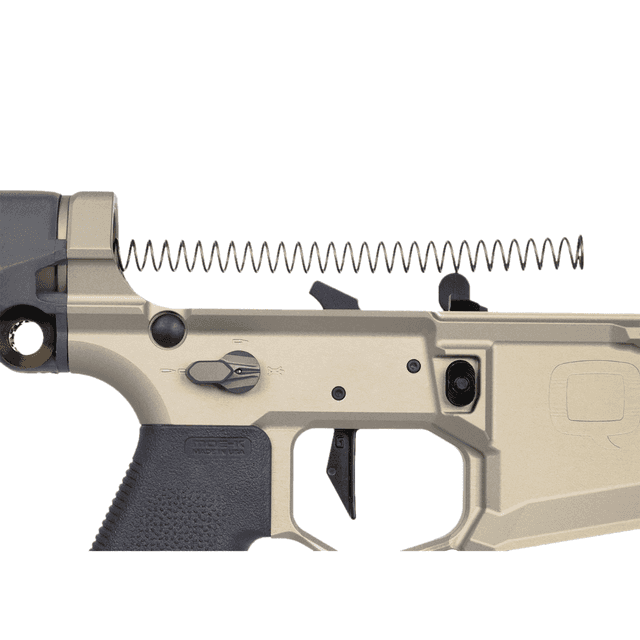 Q LLC Honey Badger Recoil Spring, Silver Fits Honey Badger - ACCHBRECOILSPRING Q LLC Honey Badger Recoil Spring, Silver Fits Honey Badger - ACCHBRECOILSPRING