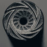 PTR V35560101 Vent 3 22 Cal (5.56mm), 7.41" L Black 3D Printed Titanium, Includes 1/2"-28 Direct Thread Mount PTR V35560101 Vent 3 22 Cal (5.56mm), 7.41" L Black 3D Printed Titanium, Includes 1/2"-28 Direct Thread Mount