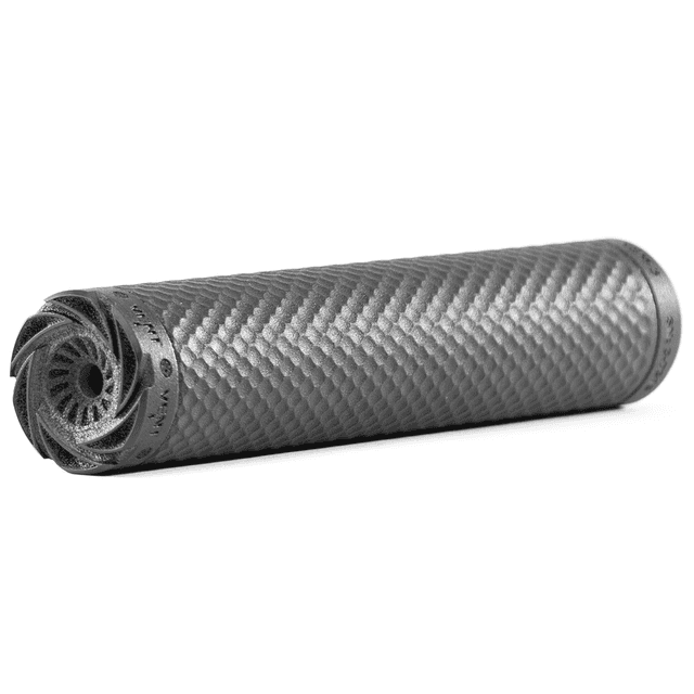 PTR Vent 3 22 Cal (5.56mm), 7.41" L Black 3D Printed Titanium, Includes 1/2"-28 Direct Thread Mount PTR Vent 3 22 Cal (5.56mm), 7.41" L Black 3D Printed Titanium, Includes 1/2"-28 Direct Thread Mount