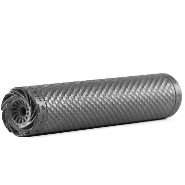 PTR V13080101 Vent 1 30 Cal (7.62mm), 8.74" L Black 3D Printed Titanium, Includes 5/8"-24 Direct Thread Mount PTR V13080101 Vent 1 30 Cal (7.62mm), 8.74" L Black 3D Printed Titanium, Includes 5/8"-24 Direct Thread Mount