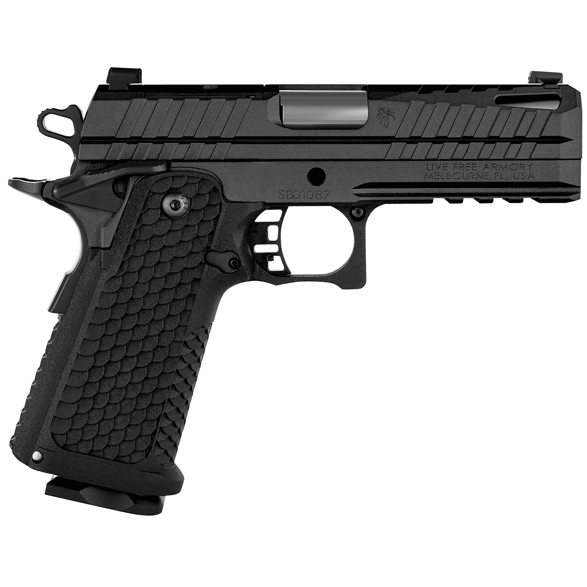 Live Free Armory LFAPC61305P Apollo 11 Compact 9mm Luger 17+1 4.15" Pistol Live Free Armory LFAPC61305P Apollo 11 Compact 9mm Luger 17+1 4.15" Pistol