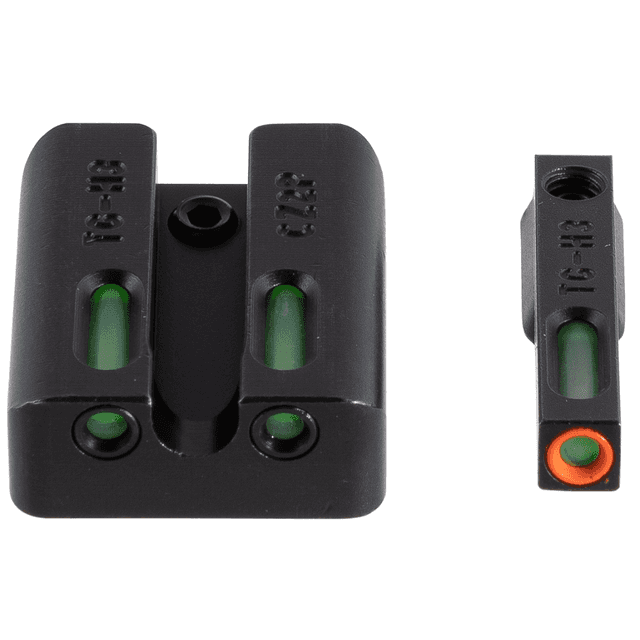 TruGlo TFX Pro Handgun Sights, Black/Green Tritium & Fiber Optic Orange Outline Front Sight Green Tritium & Fiber Optic Rear Sight CZ P10 (Excludes Optics Ready Models) - TG13CZ2PC TruGlo TFX Pro Handgun Sights, Black/Green Tritium & Fiber Optic Orange Outline Front Sight Green Tritium & Fiber Optic Rear Sight CZ P10 (Excludes Optics Ready Models) - TG13CZ2PC