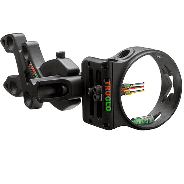 TruGlo 5-Pin Carbon Hybrid Bow Sight, Carbon Steel Ambidextrous Standard Adjustment - TG7415B TruGlo 5-Pin Carbon Hybrid Bow Sight, Carbon Steel Ambidextrous Standard Adjustment - TG7415B