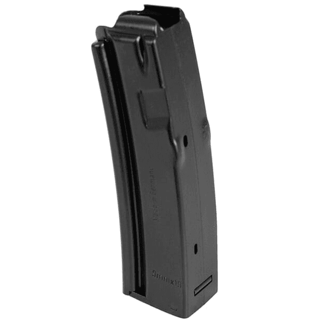 HK Magazine, 15+1 Black Polymer 9mm Fits H&K SP5/SP5K - 215610S HK Magazine, 15+1 Black Polymer 9mm Fits H&K SP5/SP5K - 215610S