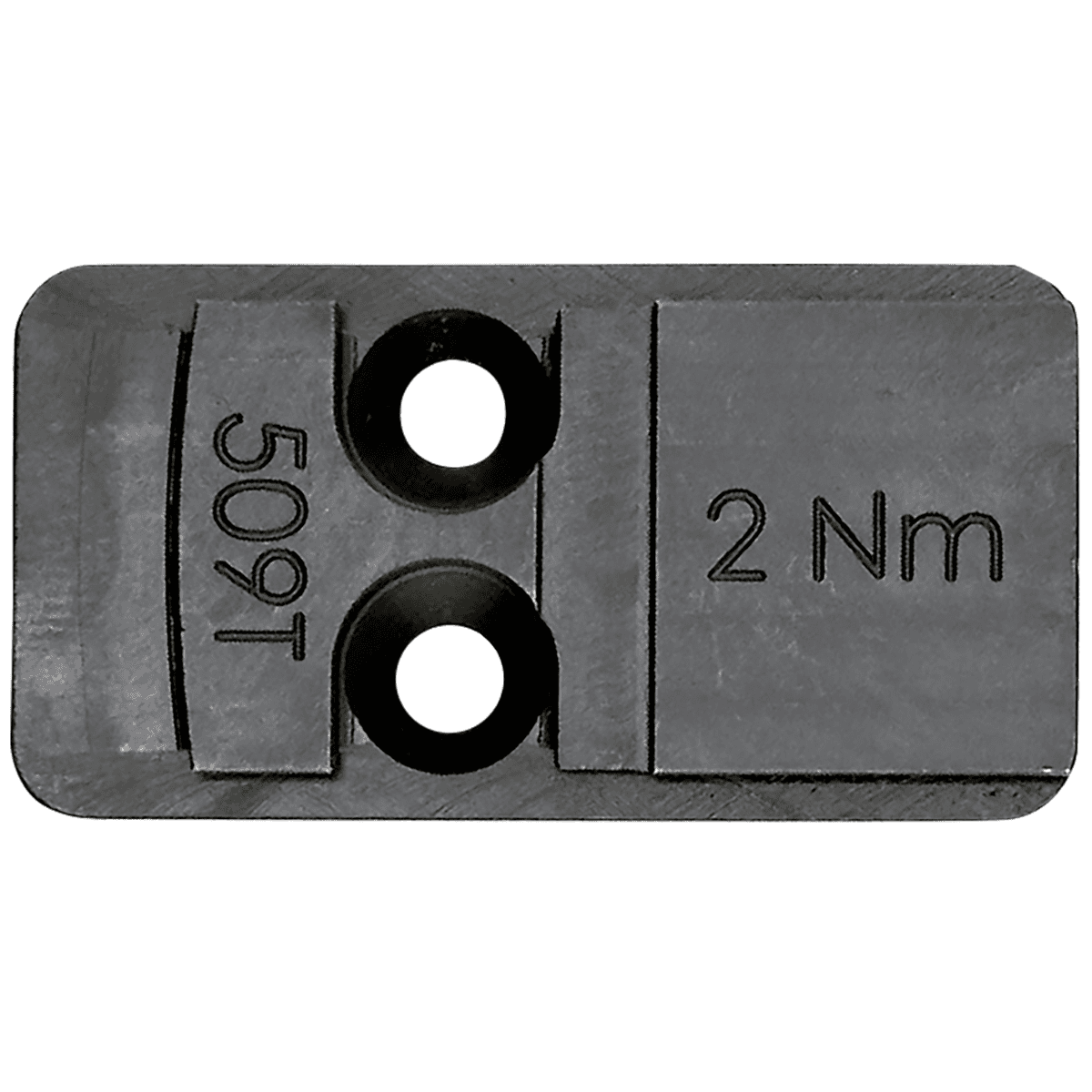 Heckler & Koch Mounting Plate, Black Steel HK VP9 OR to Holosun 509T - 51000792 Heckler & Koch Mounting Plate, Black Steel HK VP9 OR to Holosun 509T - 51000792