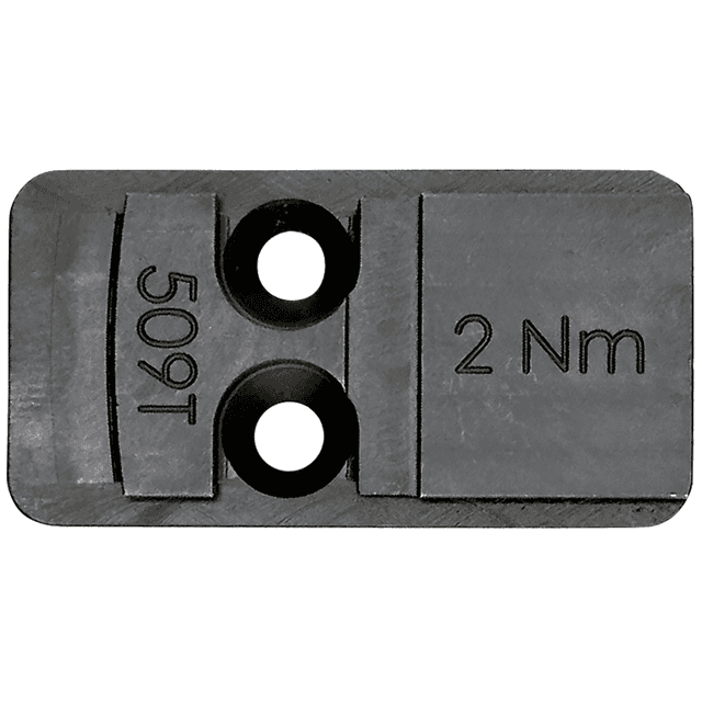 Heckler & Koch Mounting Plate, Black Steel HK VP9 OR to Holosun 509T - 51000792 Heckler & Koch Mounting Plate, Black Steel HK VP9 OR to Holosun 509T - 51000792