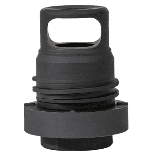 Yankee Hill 31021MB28A Mini Phantom Q.D. Muzzle Brake Black Melonite Steel with 1/2"-28 tpi Threads & 1.60" OAL for 5.56x45mm NATO AR-Platform Yankee Hill 31021MB28A Mini Phantom Q.D. Muzzle Brake Black Melonite Steel with 1/2"-28 tpi Threads & 1.60" OAL for 5.56x45mm NATO AR-Platform