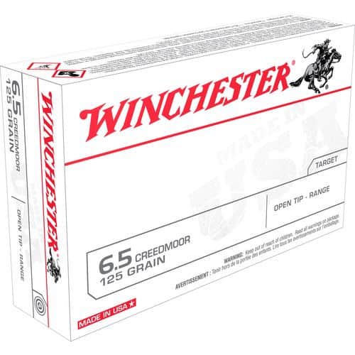 Winchester Ammo USA65CM USA 6.5 Creedmoor 125 gr Open Tip Range 20 Per Box Winchester Ammo USA65CM USA 6.5 Creedmoor 125 gr Open Tip Range 20 Per Box