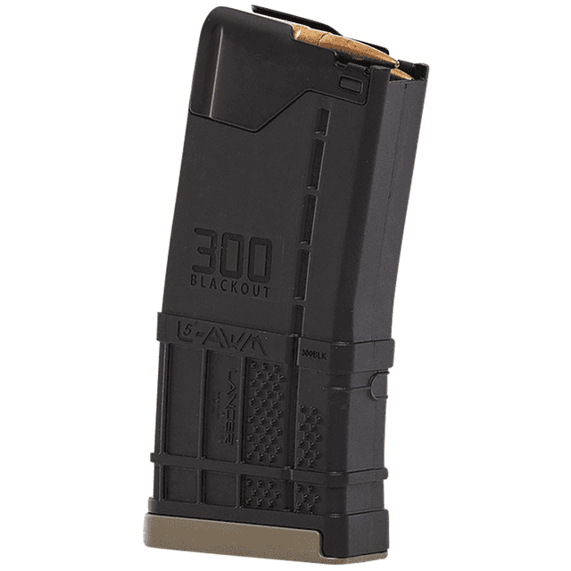 Lancer L5AWM Blackout Magazine, 20rd Opaque Black Polymer 300 Blackout For AR-15 - 428005 Lancer L5AWM Blackout Magazine, 20rd Opaque Black Polymer 300 Blackout For AR-15 - 428005