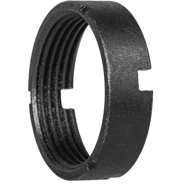 Tapco Castle Nut, Steel Black Anodized AR Platform - TAP22060 Tapco Castle Nut, Steel Black Anodized AR Platform - TAP22060