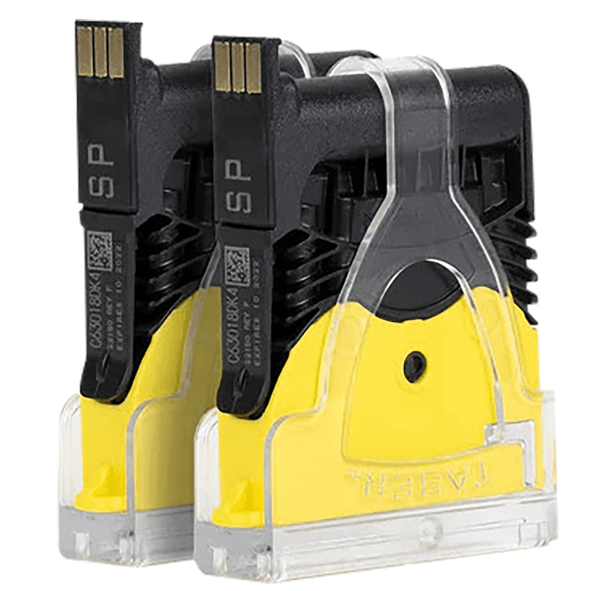 AXON/TASER (LC PRODUCTS) X2 Cartridge, For Taser X2 Black/Yellow 2 Pack - 22149 AXON/TASER (LC PRODUCTS) X2 Cartridge, For Taser X2 Black/Yellow 2 Pack - 22149