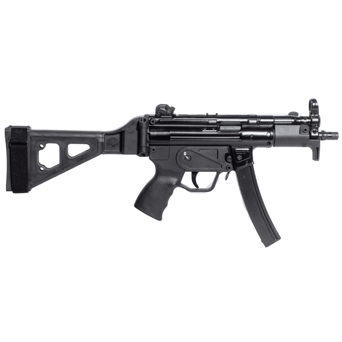 Century Arms CIA HG6035SB-N AP5-P 9M 5.75 30R BLK SB BRACE Century Arms CIA HG6035SB-N AP5-P 9M 5.75 30R BLK SB BRACE