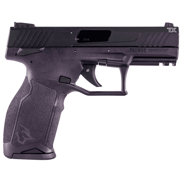 Taurus 1-2TX22P341-15 2TX T.O.R.O. 22 LR 15+1 4.10" Hard Anodized Black 22 LR Purple Wine Polymer Frame 16-Round With Manual Safety Taurus 1-2TX22P341-15 2TX T.O.R.O. 22 LR 15+1 4.10" Hard Anodized Black 22 LR Purple Wine Polymer Frame 16-Round With Manual Safety