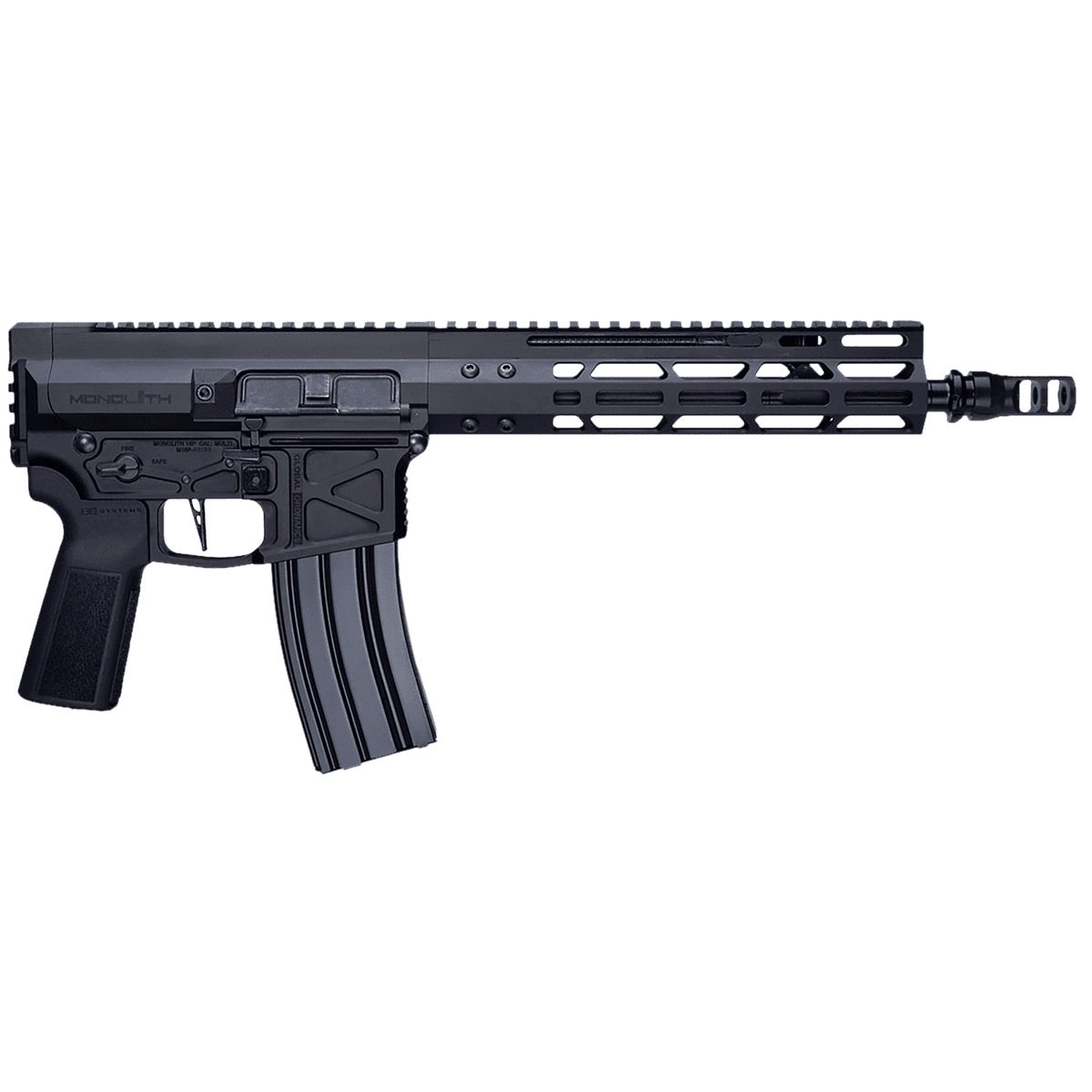 Global Ordnance LLC 197892003230 Monolithic 5.56 NATO 12.50" Pistol Global Ordnance LLC 197892003230 Monolithic 5.56 NATO 12.50" Pistol