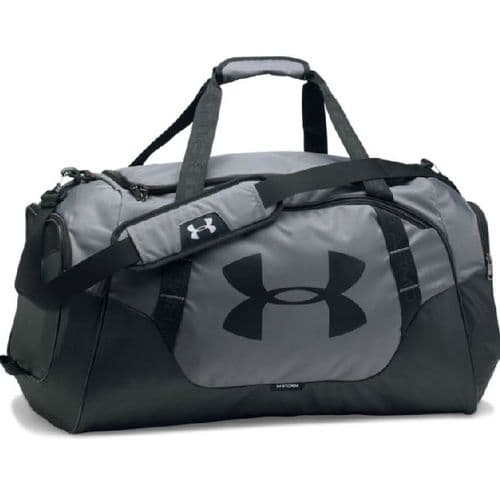 UA Undeniable 3.0 Medium Duffle Tennis Bag - Gray UA Undeniable 3.0 Medium Duffle Tennis Bag - Gray