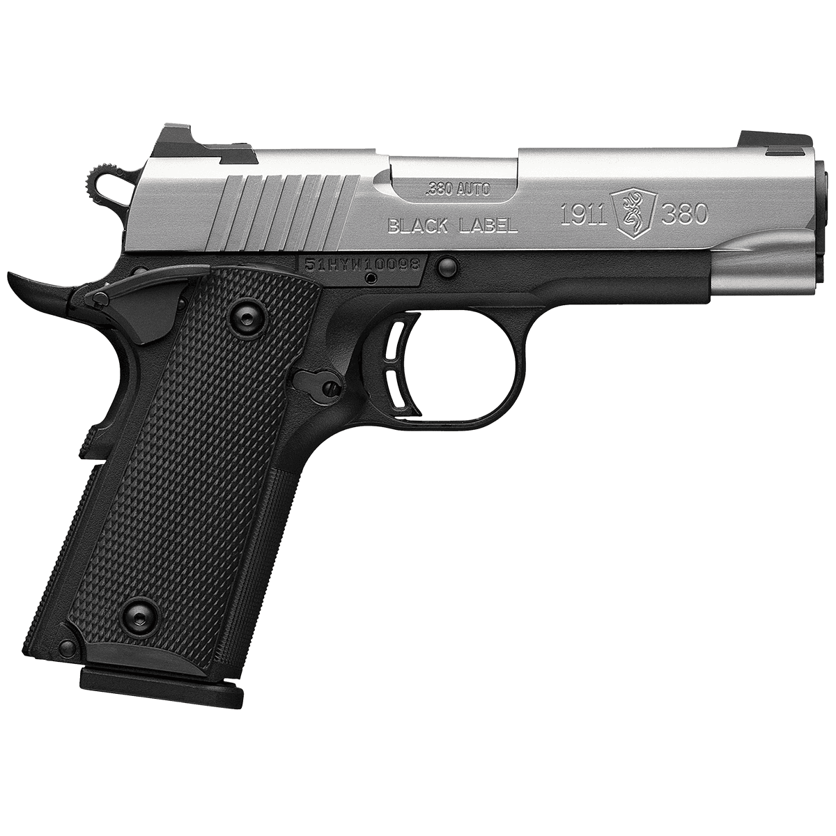 Browning 051119492 1911-380 Compact 380 ACP 8+1 3.63" Handgun Browning 051119492 1911-380 Compact 380 ACP 8+1 3.63" Handgun