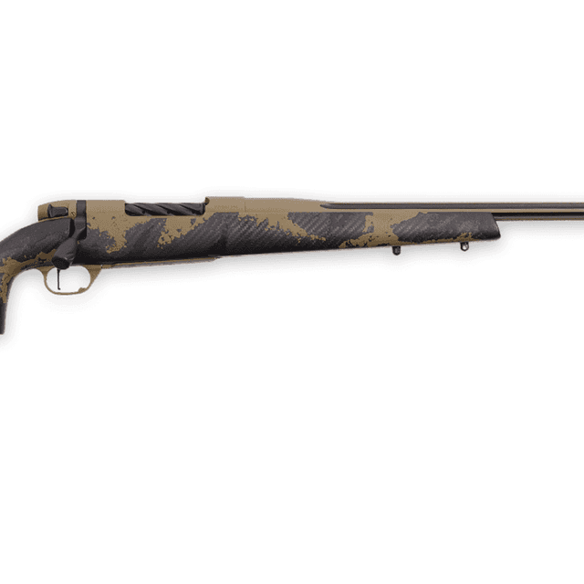 Weatherby Mark V Apex Rifle, 24" Coyote Tan/Graphite Black Cerakote Fluted Threaded Barrel Coyote Tan Cerakote Drilled & Tapped Steel Receiver Fixed Peak 44 Bastion Tan/Brown Sponge Accents Carbon Fiber Stock 4+1rd 240 Wthby Mag - MAX01N240WR6B Weatherby Mark V Apex Rifle, 24" Coyote Tan/Graphite Black Cerakote Fluted Threaded Barrel Coyote Tan Cerakote Drilled & Tapped Steel Receiver Fixed Peak 44 Bastion Tan/Brown Sponge Accents Carbon Fiber Stock 4+1rd 240 Wthby Mag - MAX01N240WR6B
