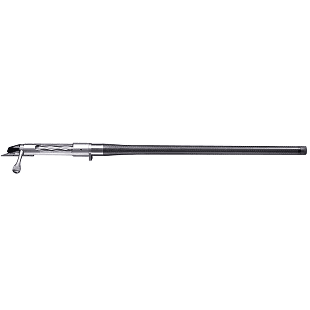 Bergara Rifles Bolt Action Barrel, 24" Raw Stainless/Carbon Barrel Features 6 Cure 300 Win Mag - BPBA34300WM Bergara Rifles Bolt Action Barrel, 24" Raw Stainless/Carbon Barrel Features 6 Cure 300 Win Mag - BPBA34300WM