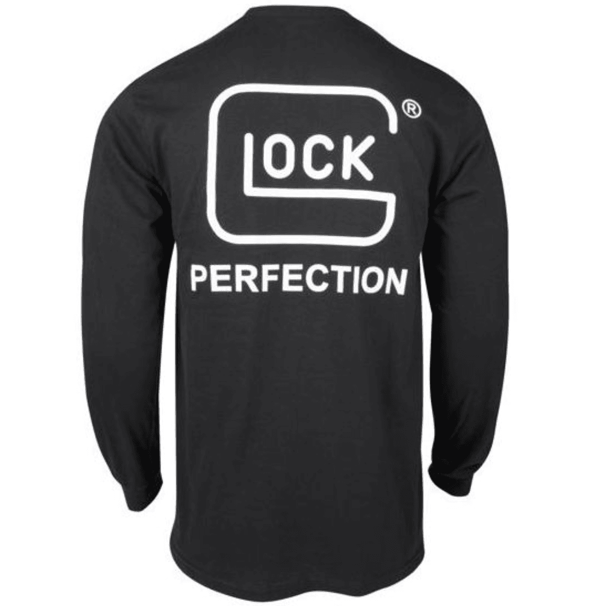 Glock Perfection Long Sleeve Tee Shirt, Black Pre-Shrunk Cotton Long Sleeve 3XL - AP96103 Glock Perfection Long Sleeve Tee Shirt, Black Pre-Shrunk Cotton Long Sleeve 3XL - AP96103