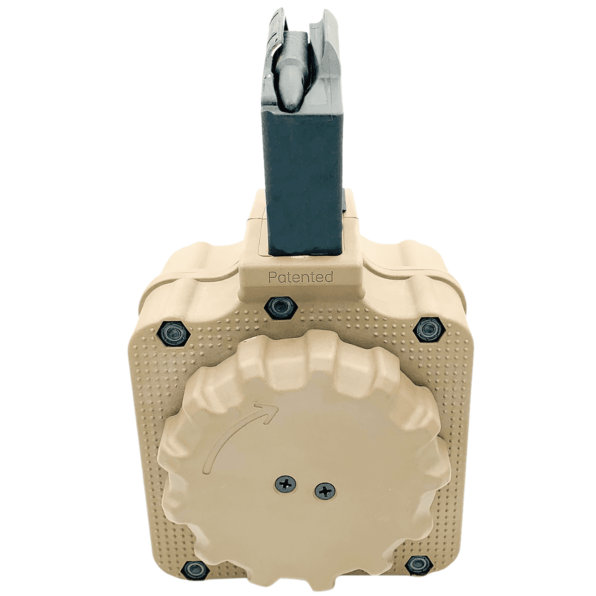 ProMag 50rds Drum Magazine, FDE Polymer 308 Cal Fits AR-10 - DRMA1-FDE ProMag 50rds Drum Magazine, FDE Polymer 308 Cal Fits AR-10 - DRMA1-FDE