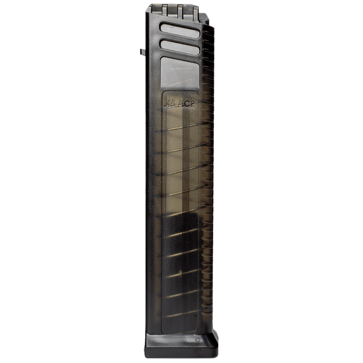 Global Ordnance LLC Stribog Magazine, 10rd Translucent Smoke Polymer 45 ACP - 8588005940344 Global Ordnance LLC Stribog Magazine, 10rd Translucent Smoke Polymer 45 ACP - 8588005940344