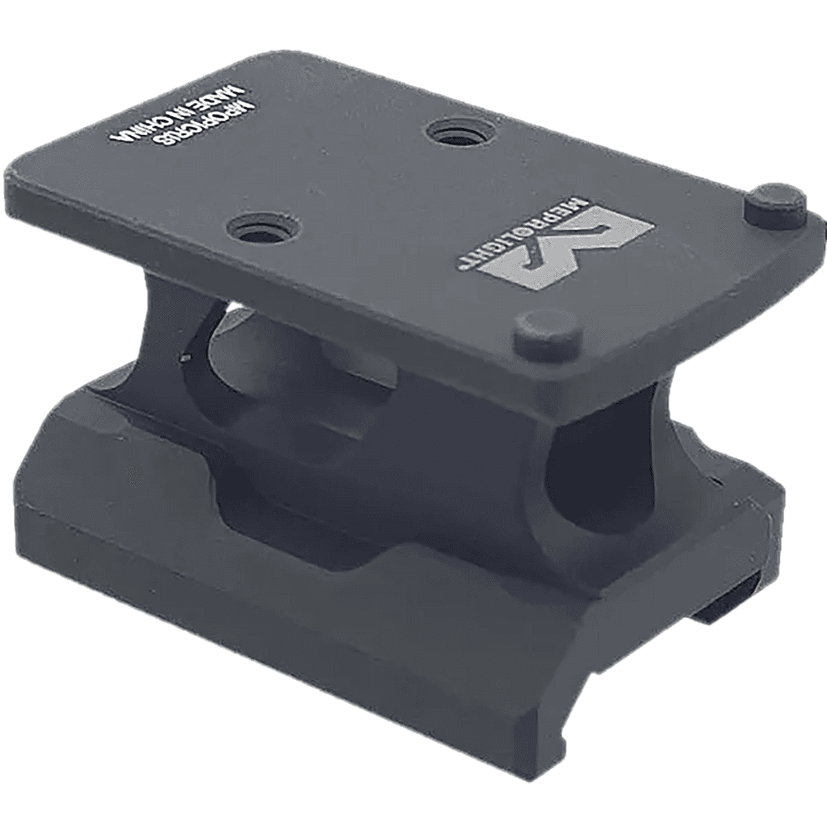 Meprolight USA Picatinny Riser, Matte Black Aluminum RMR Footprint Mount - 901141045 Meprolight USA Picatinny Riser, Matte Black Aluminum RMR Footprint Mount - 901141045