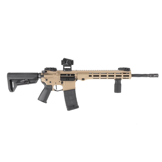 MAXIM DEFENSE MD15L 5.56mm NATO AR-15 FDE Semi-automatic Rifle with Vortex Crossfire Red Dot Optic MAXIM DEFENSE MD15L 5.56mm NATO AR-15 FDE Semi-automatic Rifle with Vortex Crossfire Red Dot Optic