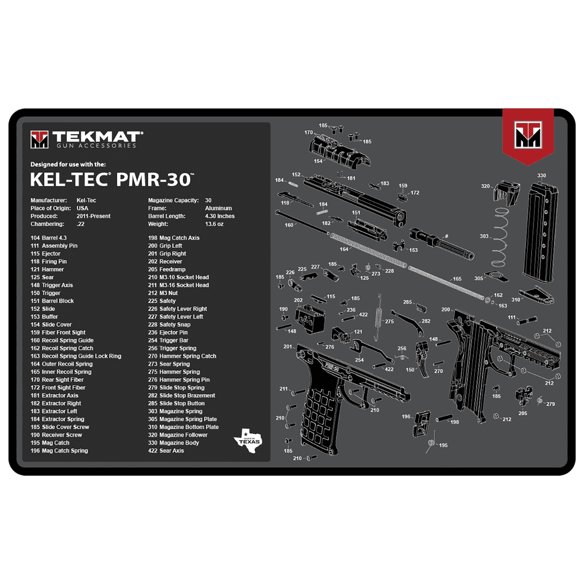 TekMat Cleaning Mat, 17"x11" Gray Thermoplastic Fiber Top w/Vulcanized Rubber Back/ TEKMAT Logo Illustration - TEKR17KELPMR3 TekMat Cleaning Mat, 17"x11" Gray Thermoplastic Fiber Top w/Vulcanized Rubber Back/ TEKMAT Logo Illustration - TEKR17KELPMR3