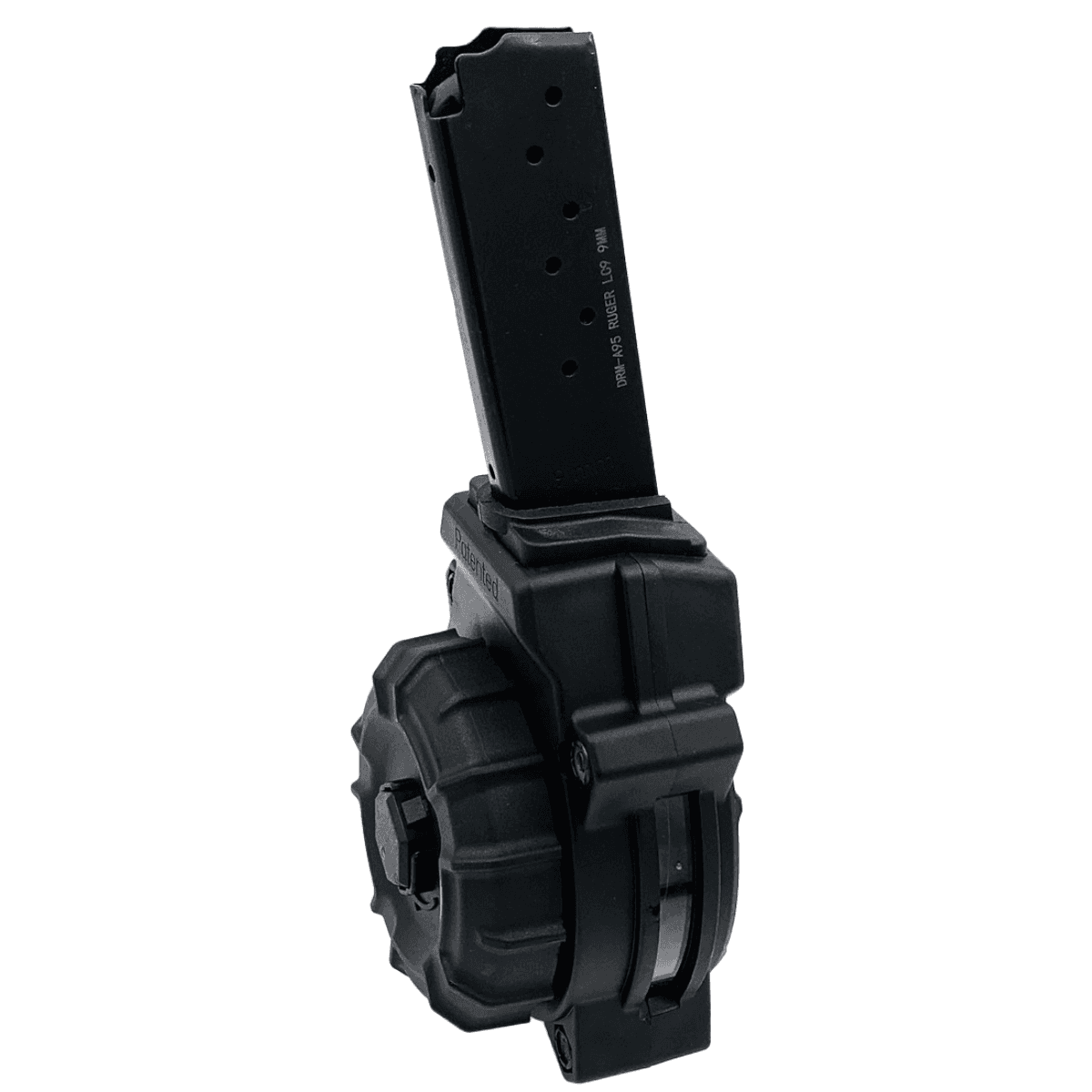 ProMag 30rd Drum Magazine, Black Polymer 9mm Fits Ruger LC9/EC9 - DRMA95 ProMag 30rd Drum Magazine, Black Polymer 9mm Fits Ruger LC9/EC9 - DRMA95