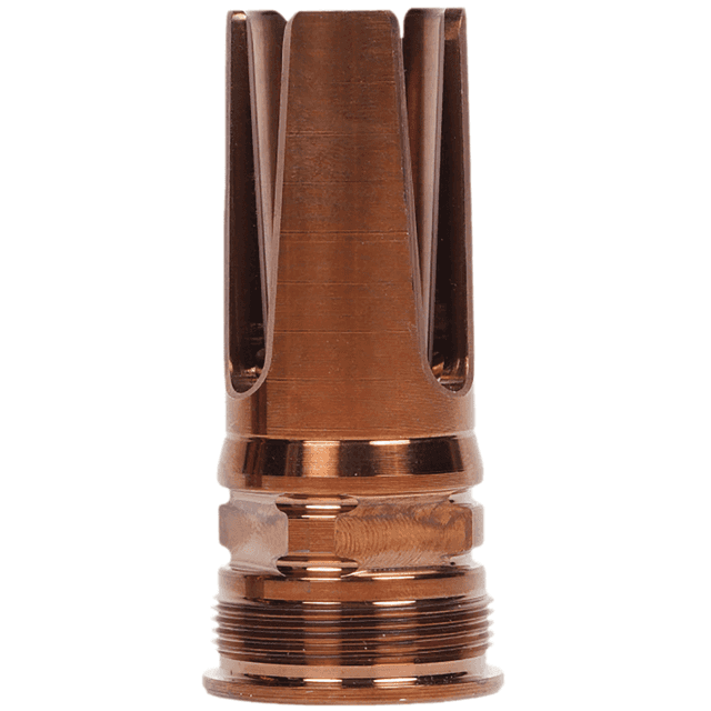 Q LLC Flash Hider, Steel 1/2"x28 Threads 2.13" OAL 8.6 Blackout - ACCFH1/2288.6 Q LLC Flash Hider, Steel 1/2"x28 Threads 2.13" OAL 8.6 Blackout - ACCFH1/2288.6