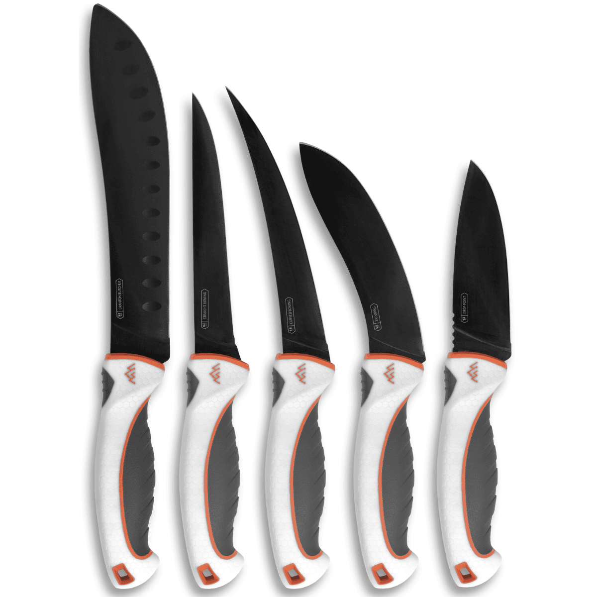 Outdoor Edge Ergo Max Processing Kit, 5Cr13MoV Black Titanium Blade 5 Piece - EM1 Outdoor Edge Ergo Max Processing Kit, 5Cr13MoV Black Titanium Blade 5 Piece - EM1