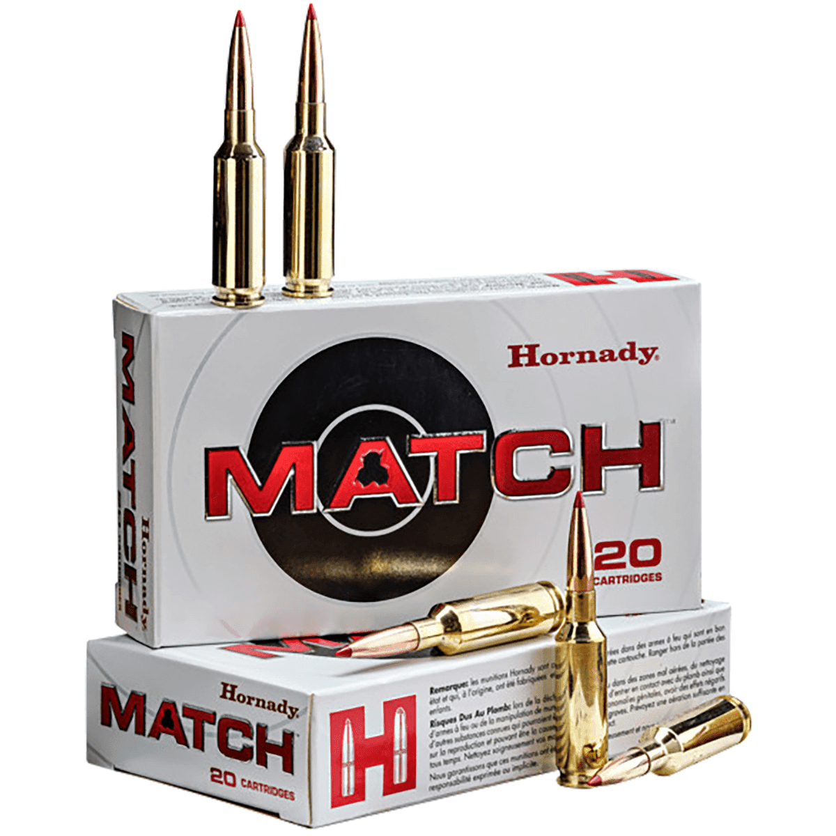 Hornady Match Rifle Ammo, 109gr Extremely Low Drag-Match 20 Per Box/10 Case 6mm GT - 81597 Hornady Match Rifle Ammo, 109gr Extremely Low Drag-Match 20 Per Box/10 Case 6mm GT - 81597