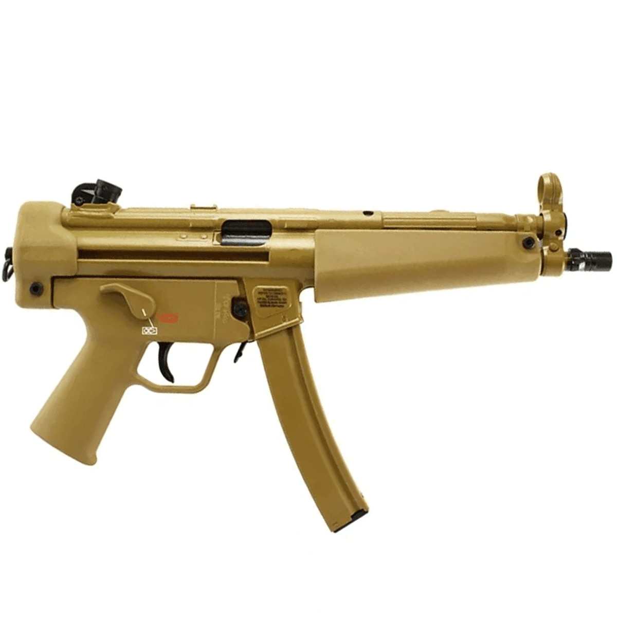 HK 81001078 SP5 RAL8000 9mmx19 30+1 8.86" Black Navy-Style Threaded Barrel Pistol HK 81001078 SP5 RAL8000 9mmx19 30+1 8.86" Black Navy-Style Threaded Barrel Pistol