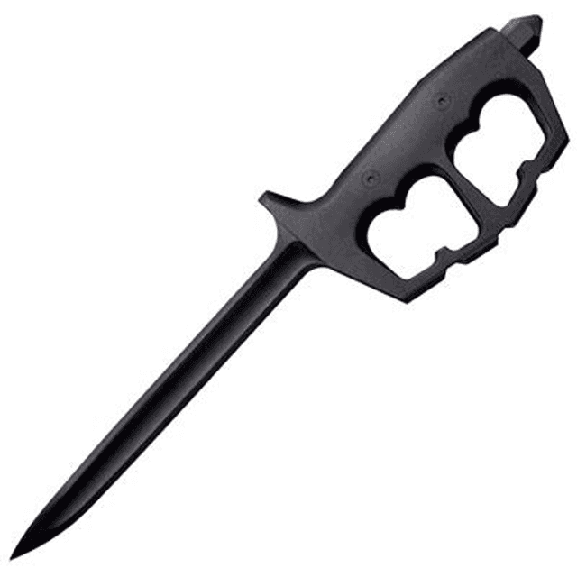 Cold Steel FGX Chaos Knife, 8" Fixed Griv-Ex Plain Black 6" Blade Black Griv-Ex Handle - CS92FNTST Cold Steel FGX Chaos Knife, 8" Fixed Griv-Ex Plain Black 6" Blade Black Griv-Ex Handle - CS92FNTST