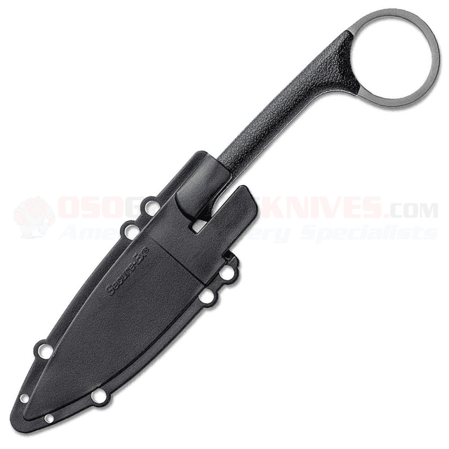 Cold Steel Bird & Game Knife, 3.50" Fixed Drop Point Plain AUS-8A SS Blade 3.75" Black Textured Polymer Handle - CS20A Cold Steel Bird & Game Knife, 3.50" Fixed Drop Point Plain AUS-8A SS Blade 3.75" Black Textured Polymer Handle - CS20A