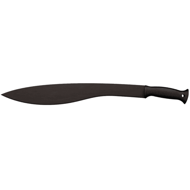 Cold Steel Magnum Kukri Machete, 17" Black Matte Baked-On Anti Rust 65Mn Carbon Steel Blade Black Polypropylene Handle - CS97MKM Cold Steel Magnum Kukri Machete, 17" Black Matte Baked-On Anti Rust 65Mn Carbon Steel Blade Black Polypropylene Handle - CS97MKM
