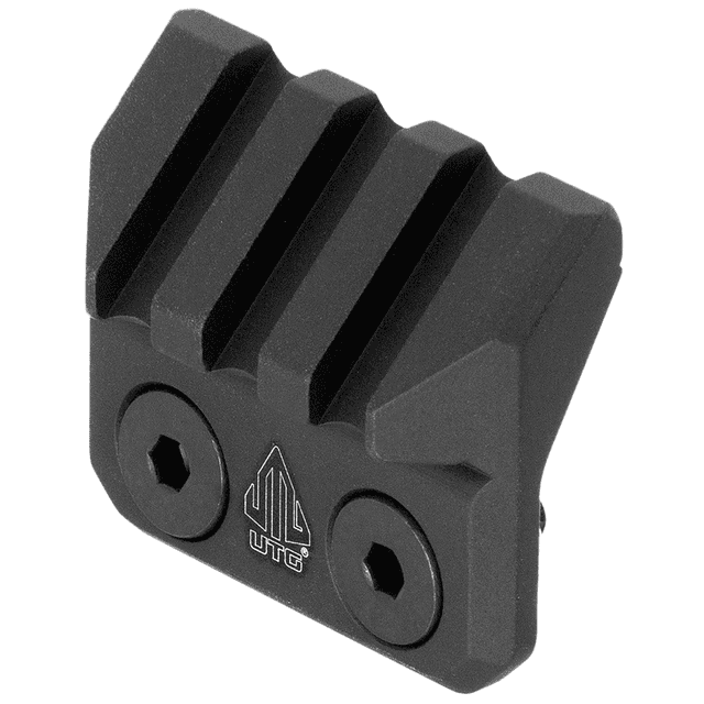 Leapers Angled Picatinny Mount, Matte Black Aluminum M-LOK Mount - MTMP45 Leapers Angled Picatinny Mount, Matte Black Aluminum M-LOK Mount - MTMP45