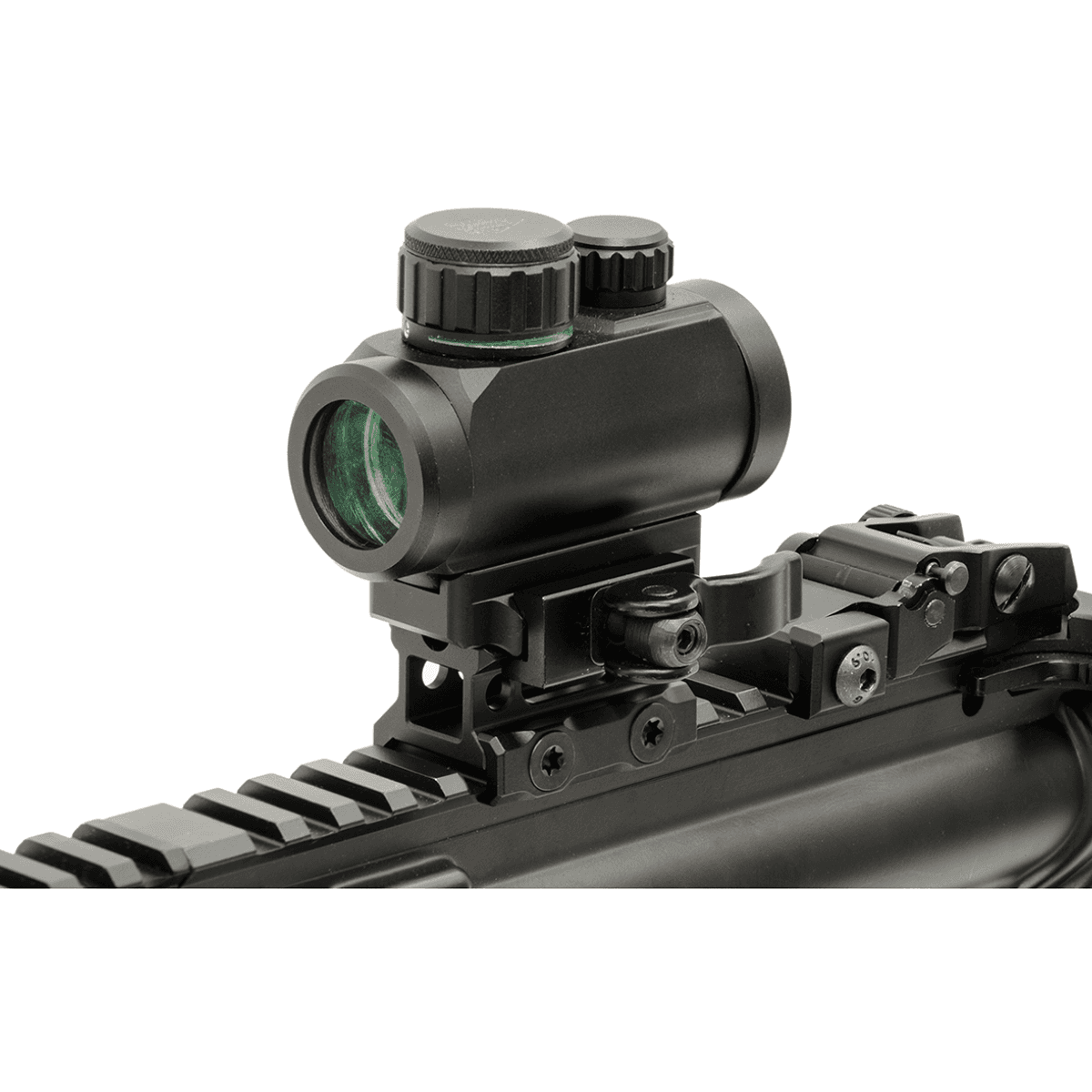 Leapers Super Slim Picatinny Riser Mount, 0.75" Height 1.57" Lenght 3-slot Matte Black Anodized Aluminum - MTRSX7S Leapers Super Slim Picatinny Riser Mount, 0.75" Height 1.57" Lenght 3-slot Matte Black Anodized Aluminum - MTRSX7S