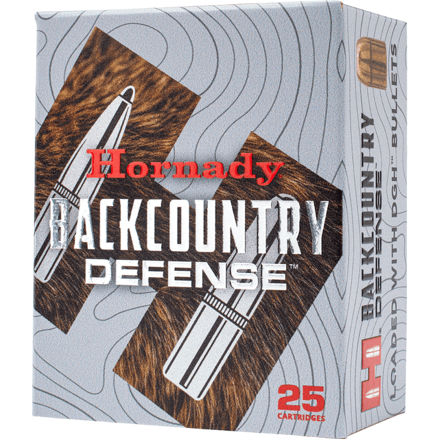 Hornady Back Country Defense Handgun Ammo, +P 138gr 25 Per Box/10 Case 9mm - 90268 Hornady Back Country Defense Handgun Ammo, +P 138gr 25 Per Box/10 Case 9mm - 90268