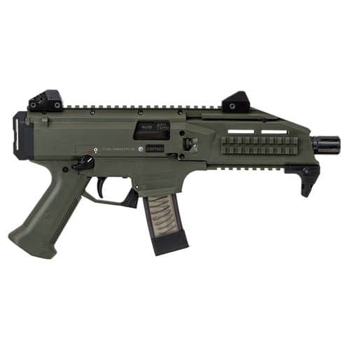 CZ Scorpion EVO 3S1 7.7" Barrel 9mm Pistol 20 Round Mag OD Green 91355 CZ Scorpion EVO 3S1 7.7" Barrel 9mm Pistol 20 Round Mag OD Green 91355
