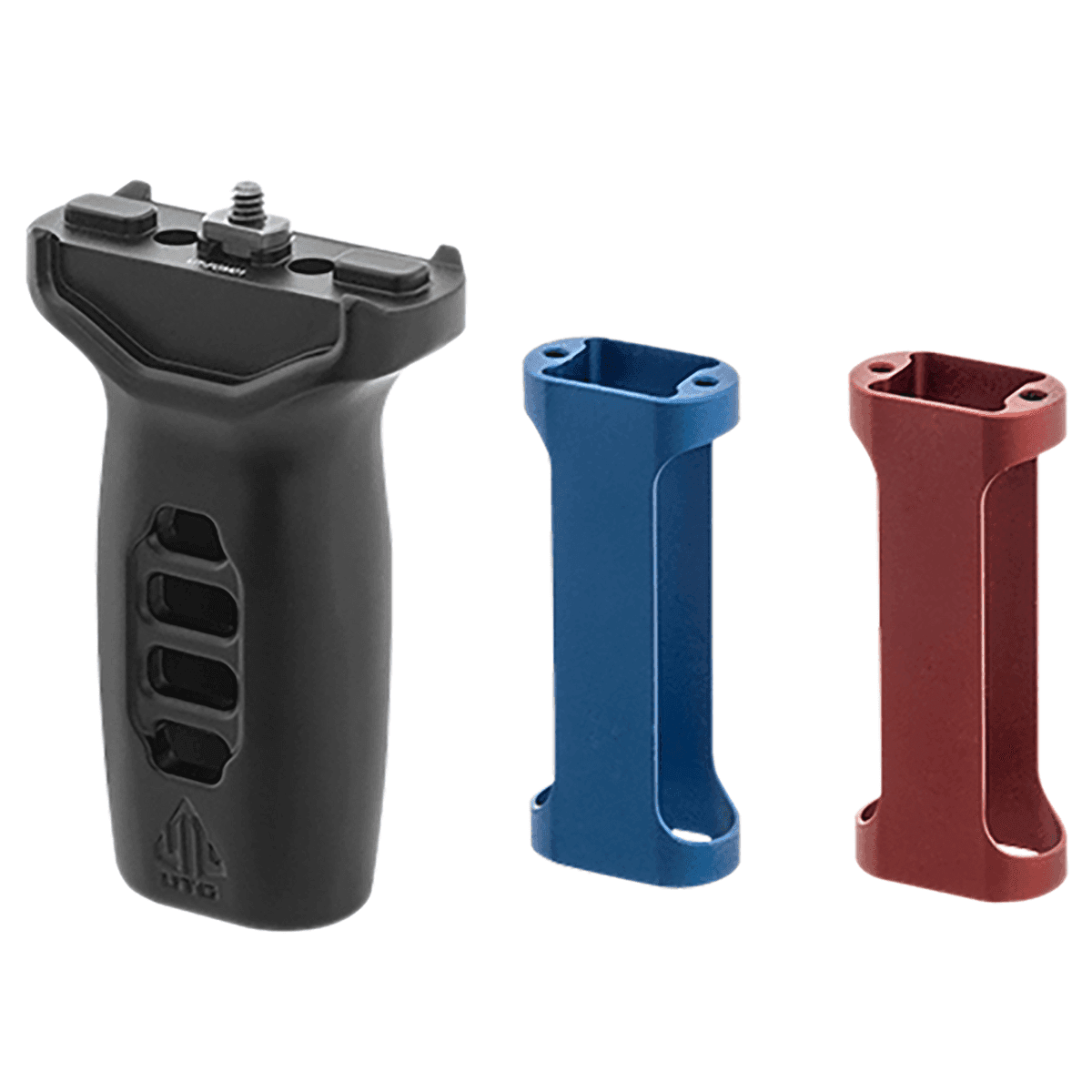 Leapers Super Slim Foregrip, Matte Black Anodized Aluminum Vertical Ambidextrous - MTFGM01 Leapers Super Slim Foregrip, Matte Black Anodized Aluminum Vertical Ambidextrous - MTFGM01