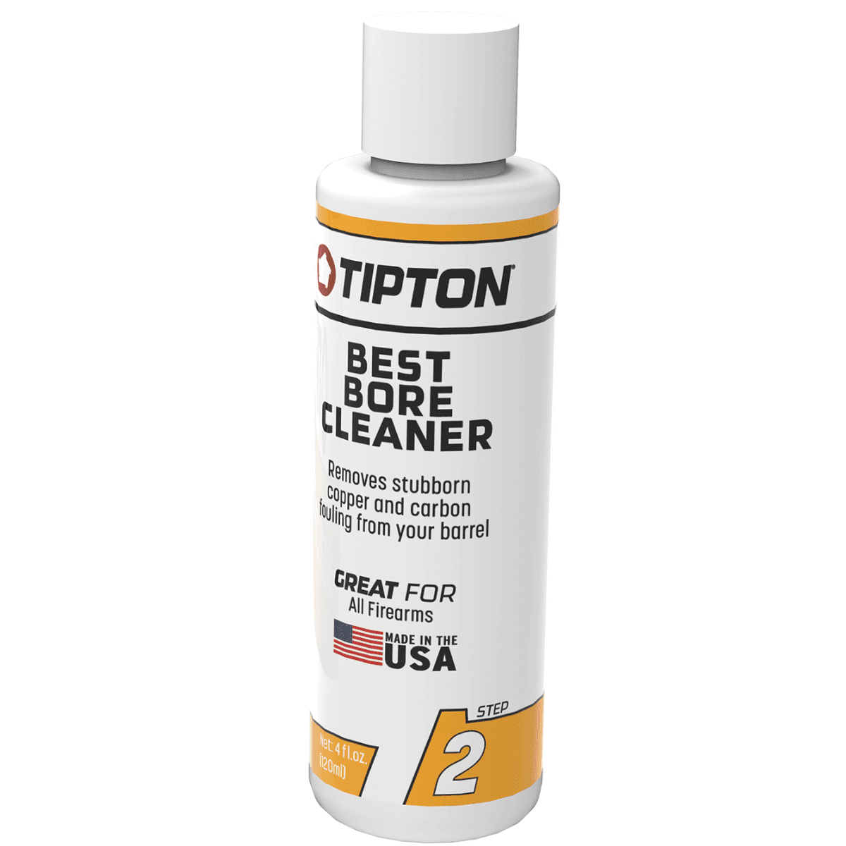 Tipton Best Bore Cleaner, Lubricates Firearms 4oz Bottle - 1222700 Tipton Best Bore Cleaner, Lubricates Firearms 4oz Bottle - 1222700
