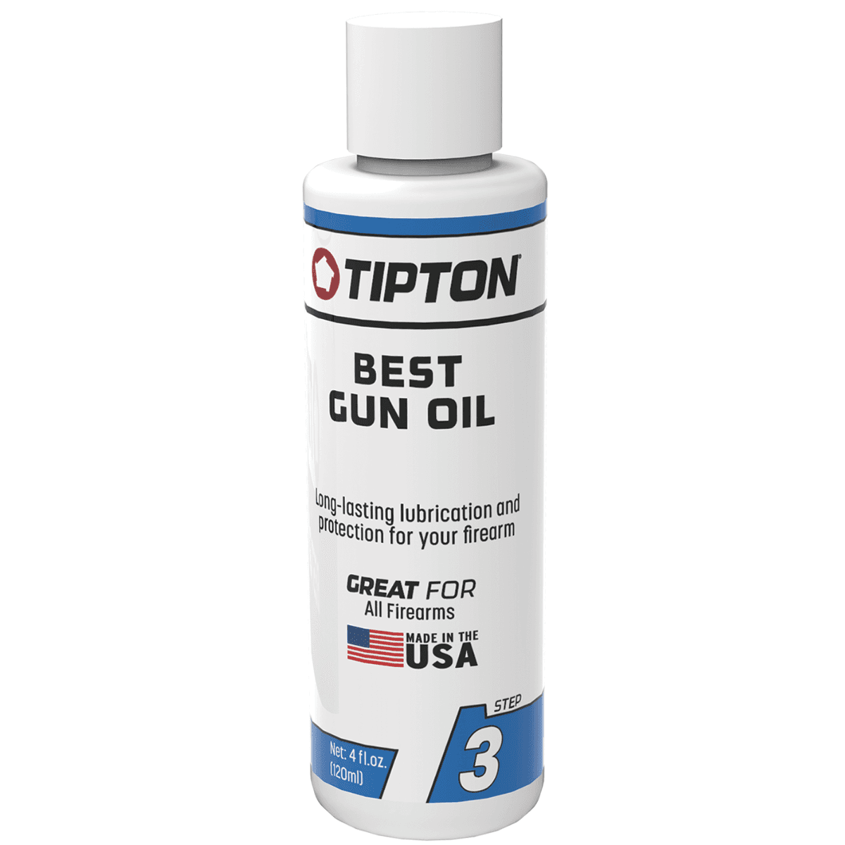 Tipton Gun Oil, Lubricates Firearms 4oz Bottle - 1222701 Tipton Gun Oil, Lubricates Firearms 4oz Bottle - 1222701