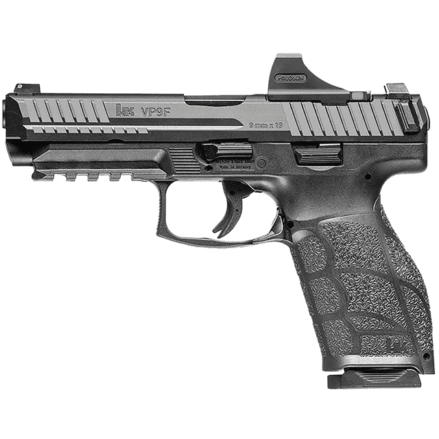 HK VP9A1 F 81001123 w/Red Dot Full Size Frame 9mm Luger 20+1 4.53" Pistol HK VP9A1 F 81001123 w/Red Dot Full Size Frame 9mm Luger 20+1 4.53" Pistol