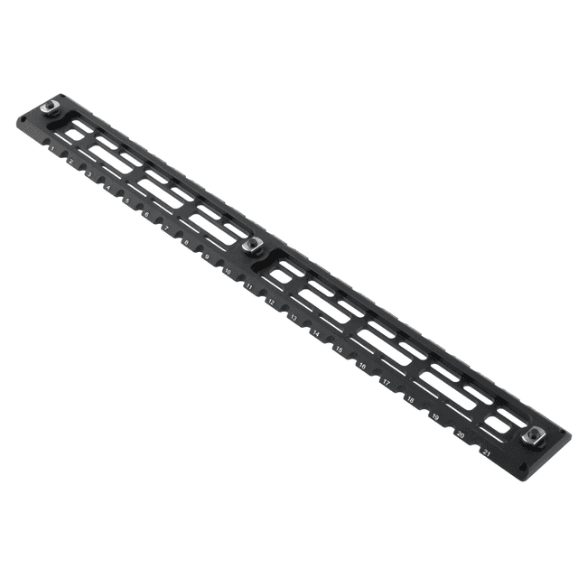 Leapers ARCA Rail 9 Slot M-LOK, 14.20" Long Matte Black Anodized Aluminum M-LOK Mount - TLUMA04 Leapers ARCA Rail 9 Slot M-LOK, 14.20" Long Matte Black Anodized Aluminum M-LOK Mount - TLUMA04