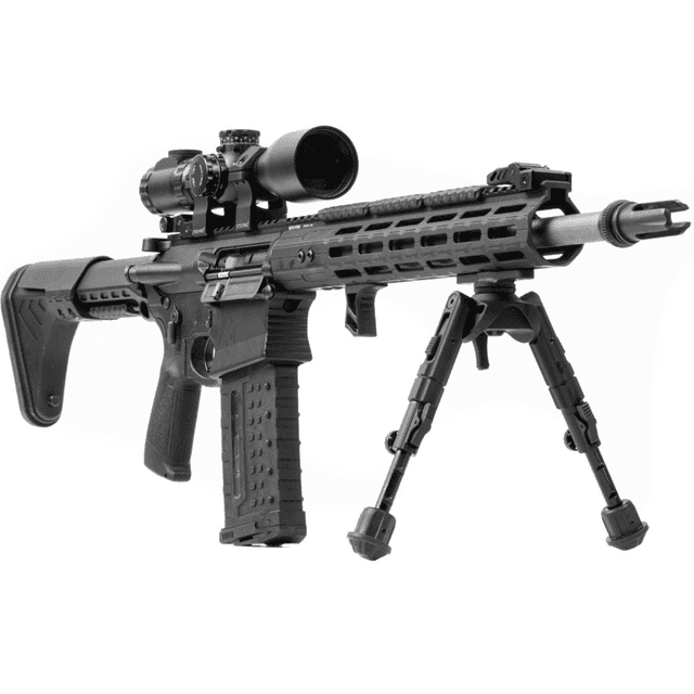 Leapers Recon 360 Bipod, Matte Black Anodized Aluminum 5.60-7.20" Vertical Adjustment - TLBP02B Leapers Recon 360 Bipod, Matte Black Anodized Aluminum 5.60-7.20" Vertical Adjustment - TLBP02B