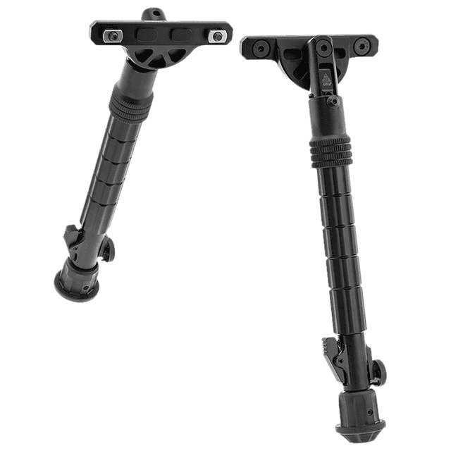 Leapers Recon Flex Bipod, Black Anodized Aluminum 8-11.80" Vertical Adjustment - TLBPDM02 Leapers Recon Flex Bipod, Black Anodized Aluminum 8-11.80" Vertical Adjustment - TLBPDM02