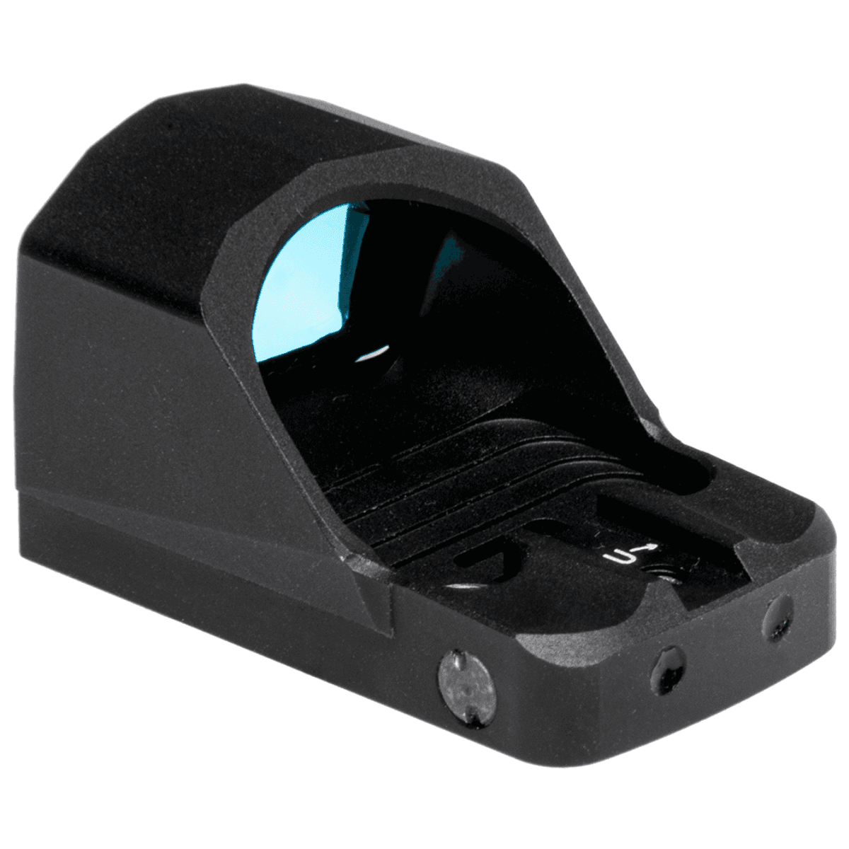 Leapers OP3 Mini Micro Single Dot, Black Anodized 1x 3 MOA Red Dot Reticle - OTRDM16R Leapers OP3 Mini Micro Single Dot, Black Anodized 1x 3 MOA Red Dot Reticle - OTRDM16R