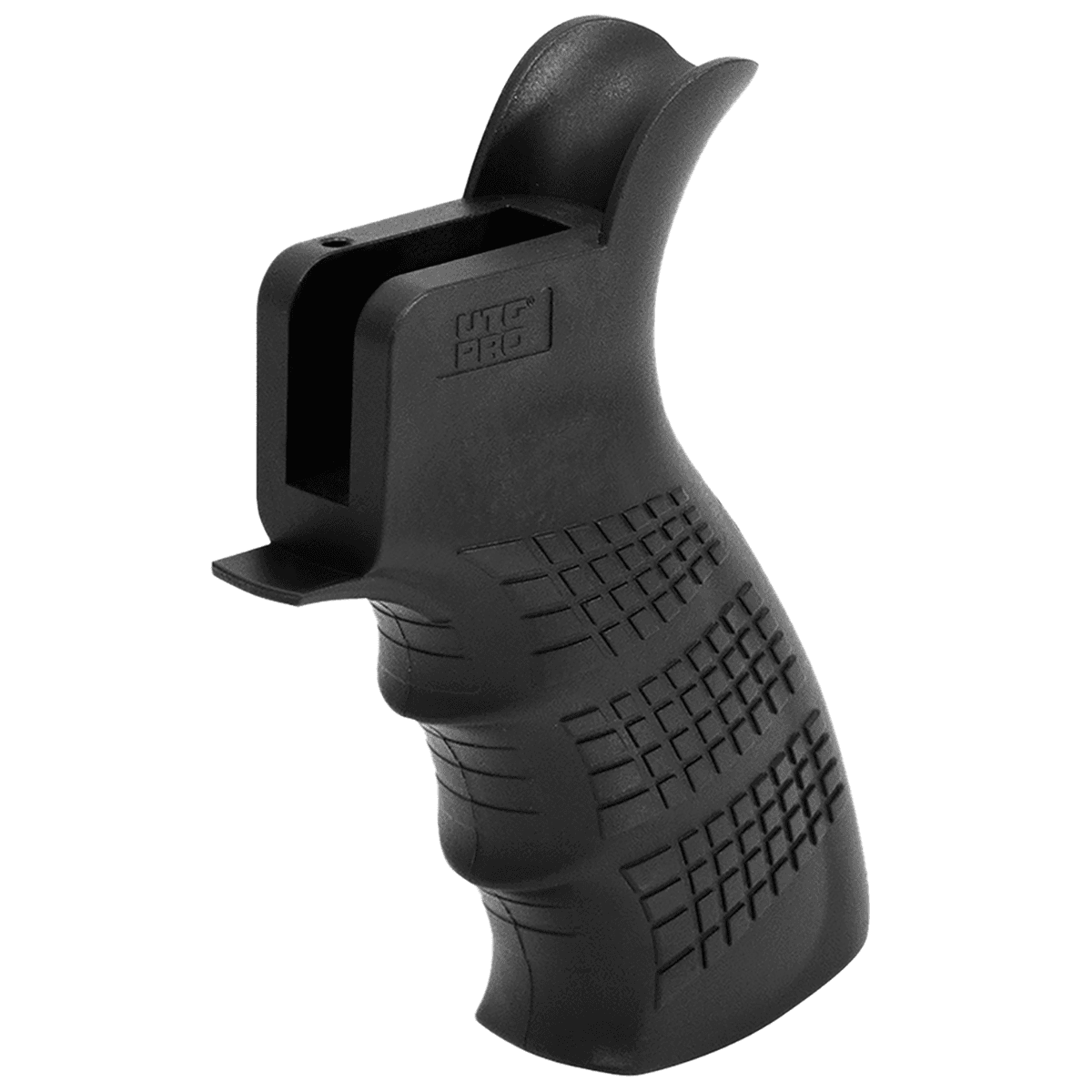 Leapers Pistol Grip, 4.60" Height Black Polymer Ambidextrous Fits AR-15 - RBUPG01B Leapers Pistol Grip, 4.60" Height Black Polymer Ambidextrous Fits AR-15 - RBUPG01B